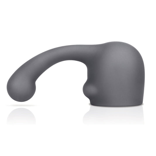 Le Wand Curve attachment, weighted silicone wand in a smooth, sensual design for added pleasure.