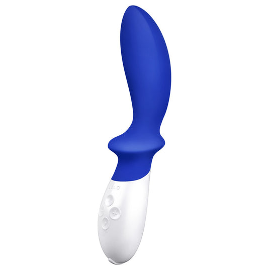 Blue lelo loki prostate massager made from smooth silicone, designed for pleasurable massage.