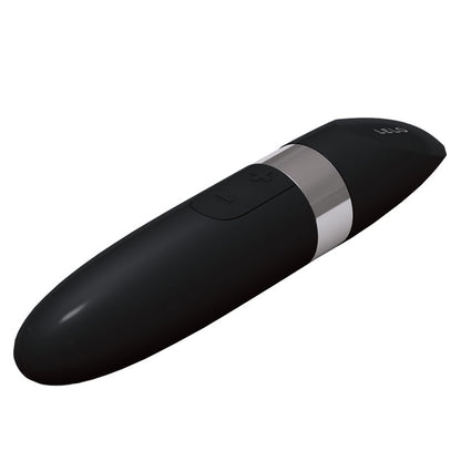Lelo Mia Version 2 in black, a luxurious rechargeable vibrator with a smooth finish.