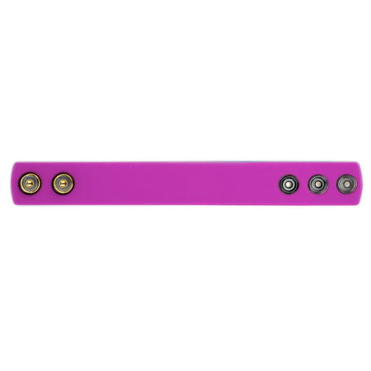 Purple silicone cock strap, also known as a love ring, from Me You Us.