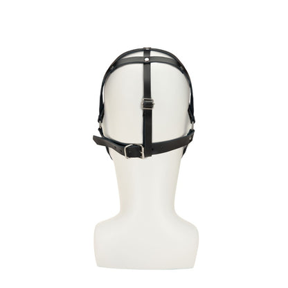Black, stretchy web hood mask from Me You Us, part of their bondage hoods range.
