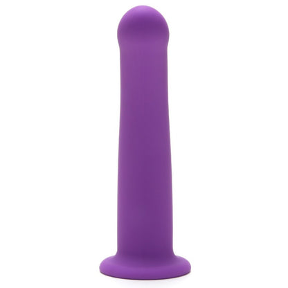 Me You Us 7 inch curved dildo, made of smooth, skin-safe silicone