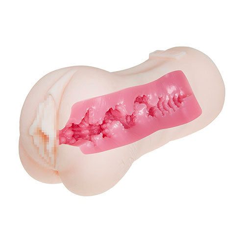 Utensil Race Meiki Takahashi Shoko masturbator, flesh-toned and textured for solo adult fun.