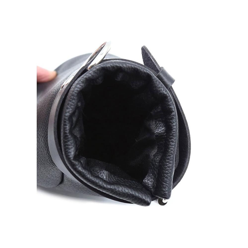 Black neoprene lined mittens handcuffs, from Shots Toys, for puppy play bondage fun.