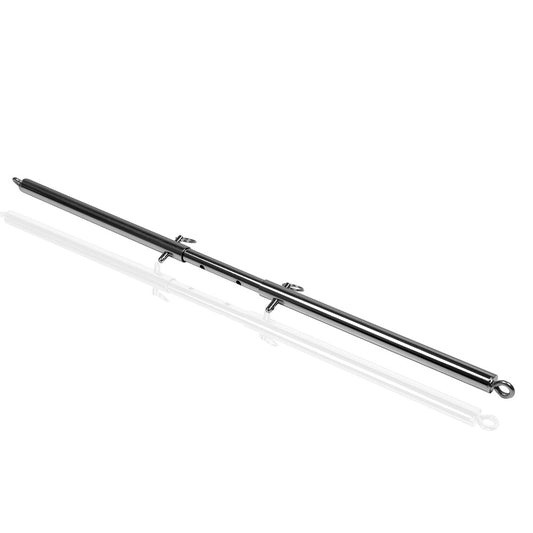shots toys ouch adjustable spreader bar, metal restraint for playful bondage sessions.