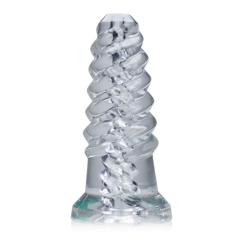 OxBalls Screwed Super Squishy masturbator with a corkscrew texture, ideal for adult play
