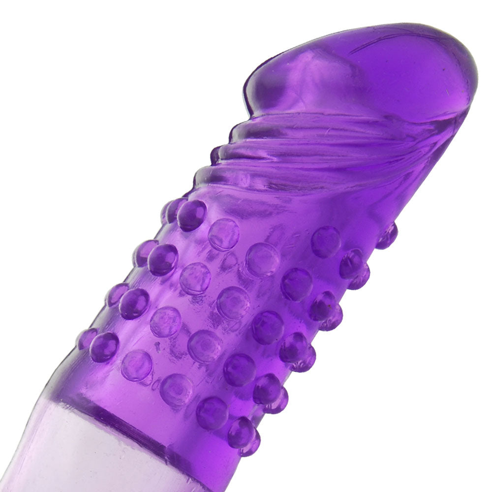 PipeDream silicone penis extender, realistic texture for enhanced pleasure, flesh-toned and ready for use.