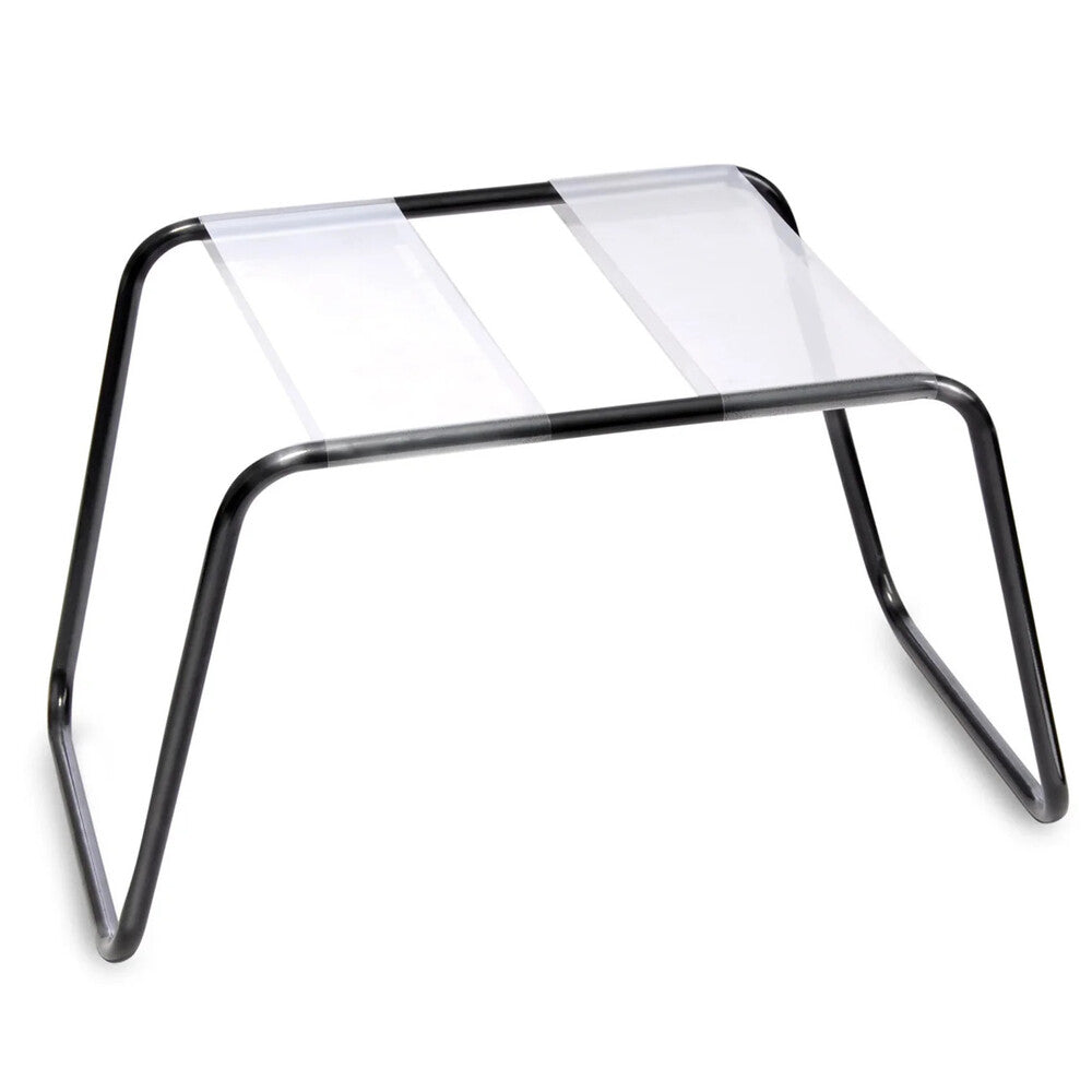 The fetish fantasy series 'incredible sex stool' by pipedream, a black padded platform for adventurous positions.