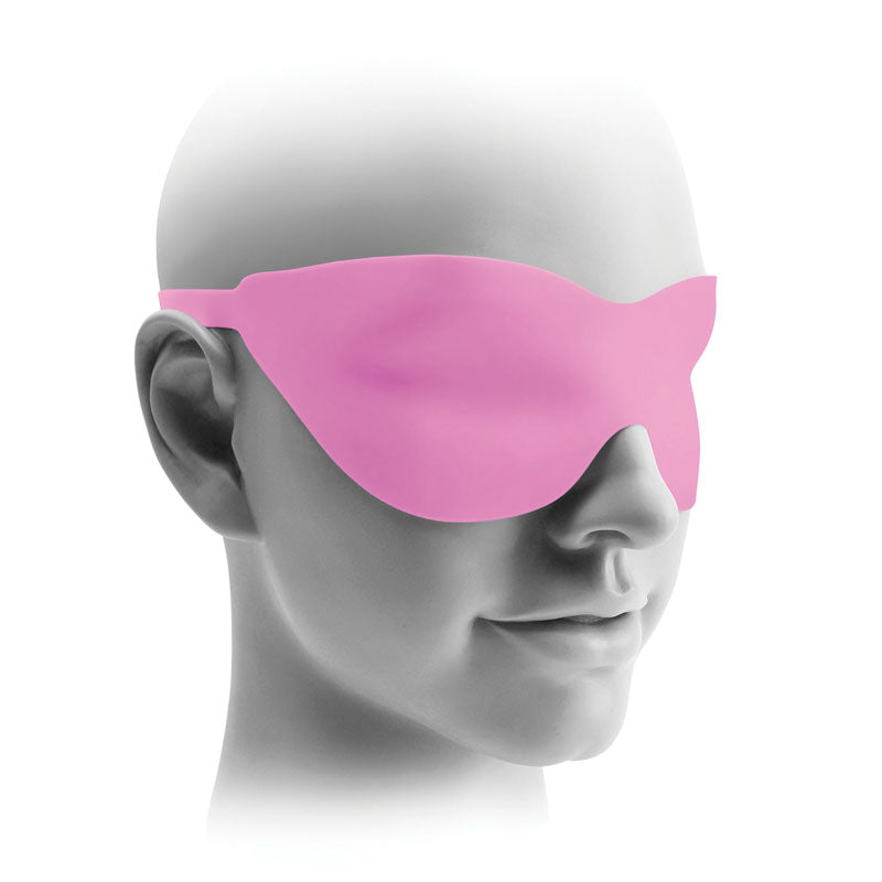 PipeDream fetish fantasy series 8-inch pink strapless strap on for pleasurable bedroom adventures.