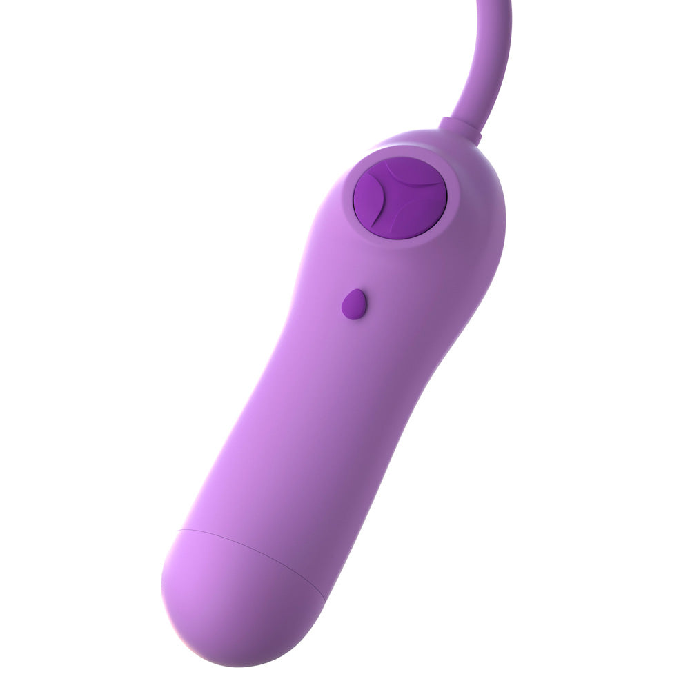 The pipedream fantasy for her butterfly flutther clitoral vibrator, shaped like a butterfly.