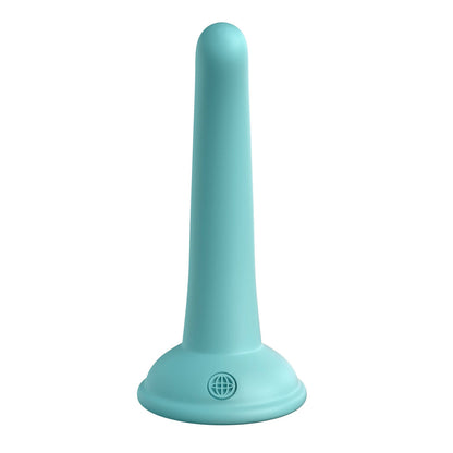 Platinum coloured strap-on dildo from Pipedream, with a realistic texture and comfortable harness.