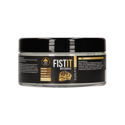 Shots Toys fist it water-based lube in a clear 300ml bottle for easy application.