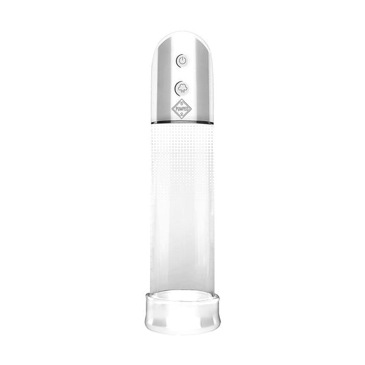 shots toys automatic luv pump penis enlarger, transparent cylinder for use