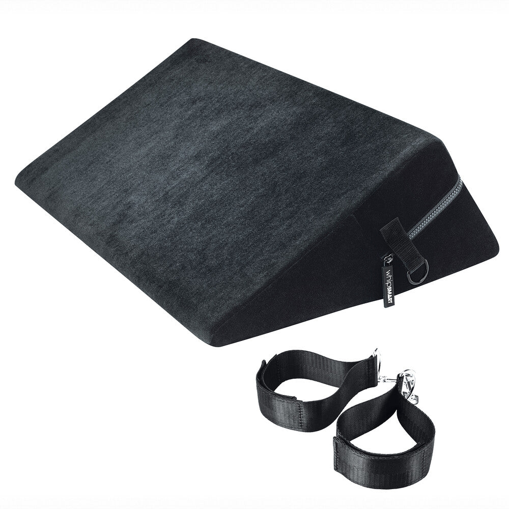 Whipsmart mini try angle sex positioner, a supportive foam wedge for intimate explorations.