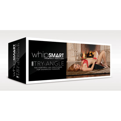 Whipsmart mini try angle sex positioner, a supportive grey foam cushion for enhanced intimacy.