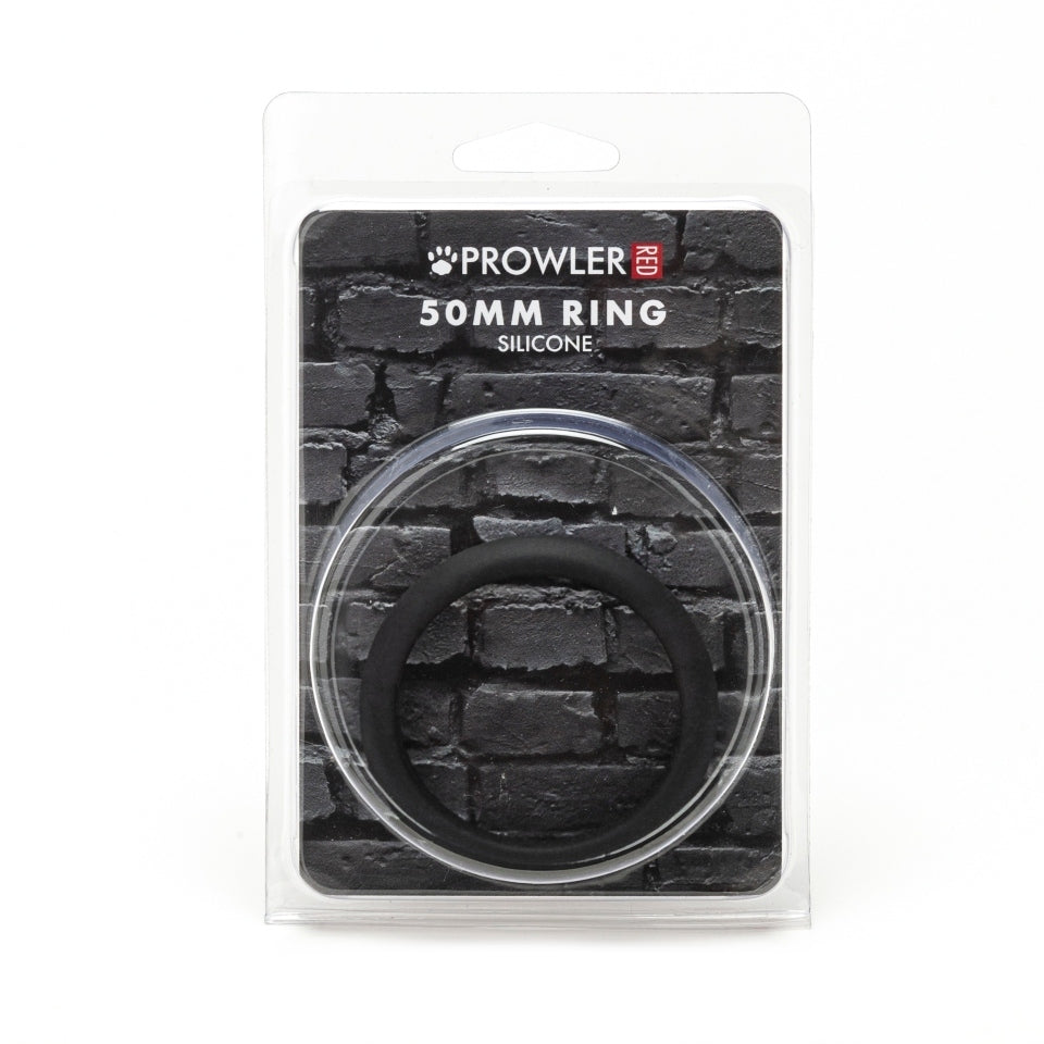 Prowler red silicone ring, 50mm internal diameter, a smooth and comfortable love ring.