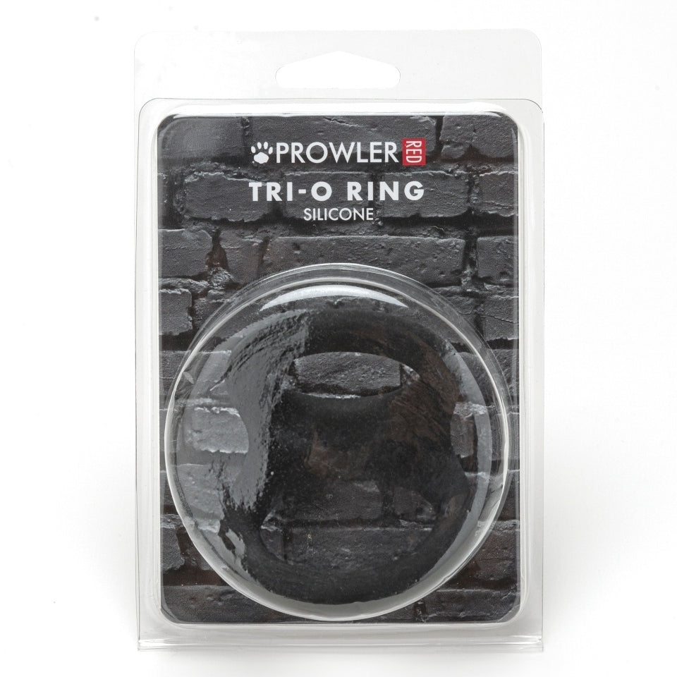 close-up of a red silicone 'o' ring from Prowler, ideal as a love ring