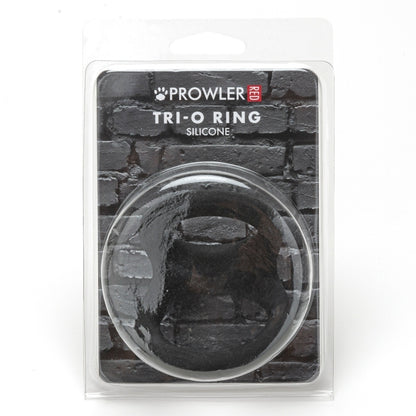 close-up of a red silicone 'o' ring from Prowler, ideal as a love ring