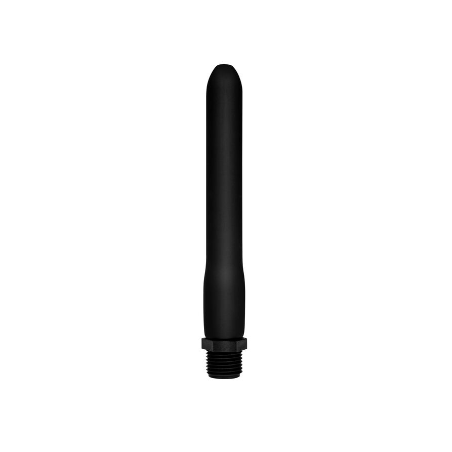 Prowler red shower shot, six inches long, for personal hygiene, textured grip.