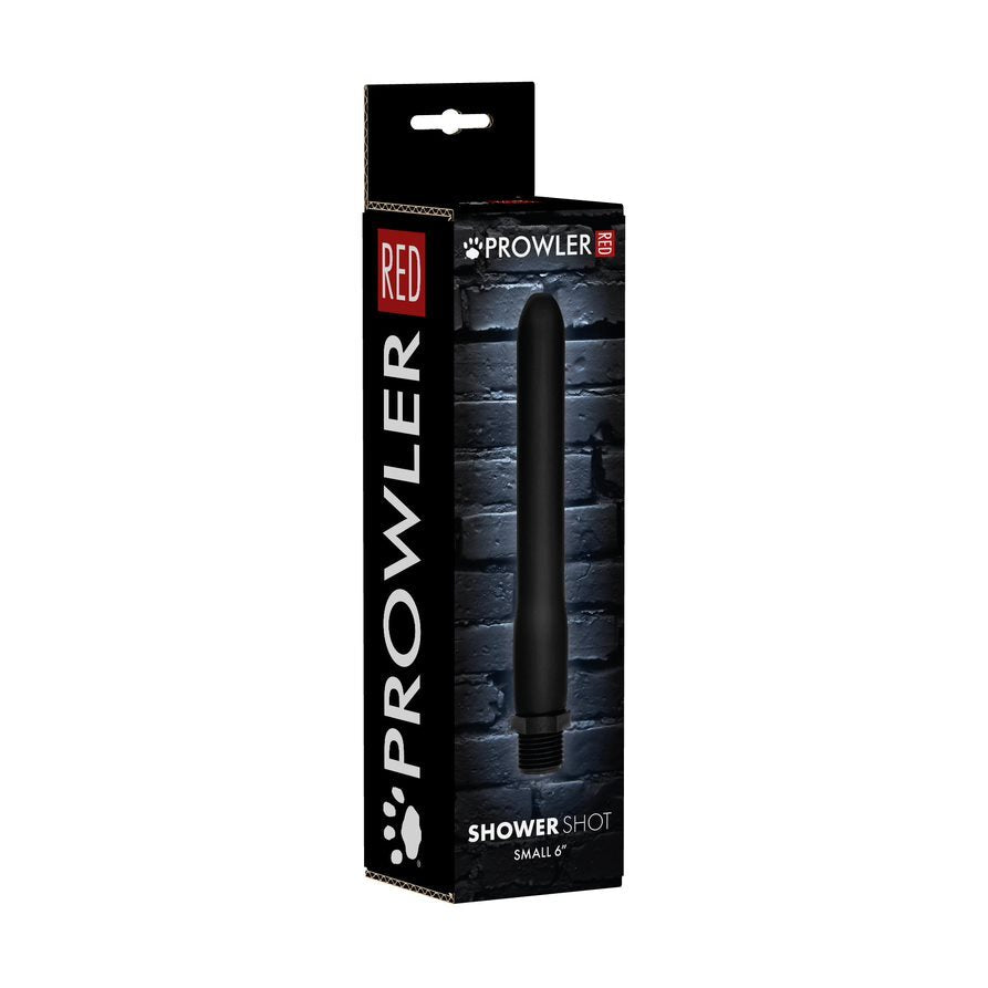 Prowler red shower shot, six inches, for targeted personal hygiene and cleaning.