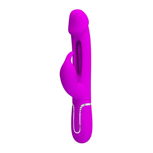 Pretty Love Kamapas bunny vibrator, rechargeable, with dual stimulation and a smooth finish.