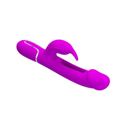 Pretty Love Kampas rechargeable vibrator shaped like a bunny, showcasing its design and features.
