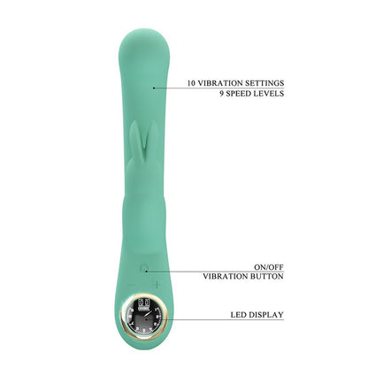 Pretty Love Lamar, a pink bunny vibrator with a smooth, sensual finish and teasing ears.