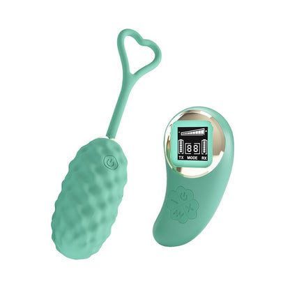 Pretty Love vibrating egg with remote control, sleek and discreet for personal pleasure.