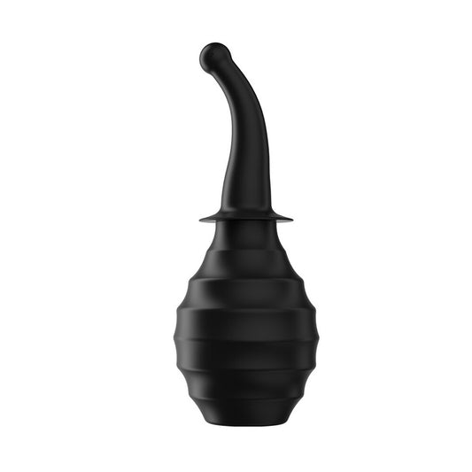 Pretty Love Mr Play black anal shower for personal hygiene, a sleek and discreet design.