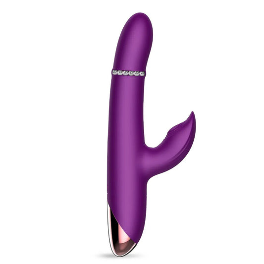 IntoYou sendel rabbit vibrator in soft pink, a bunny-shaped pleasure toy with app control.