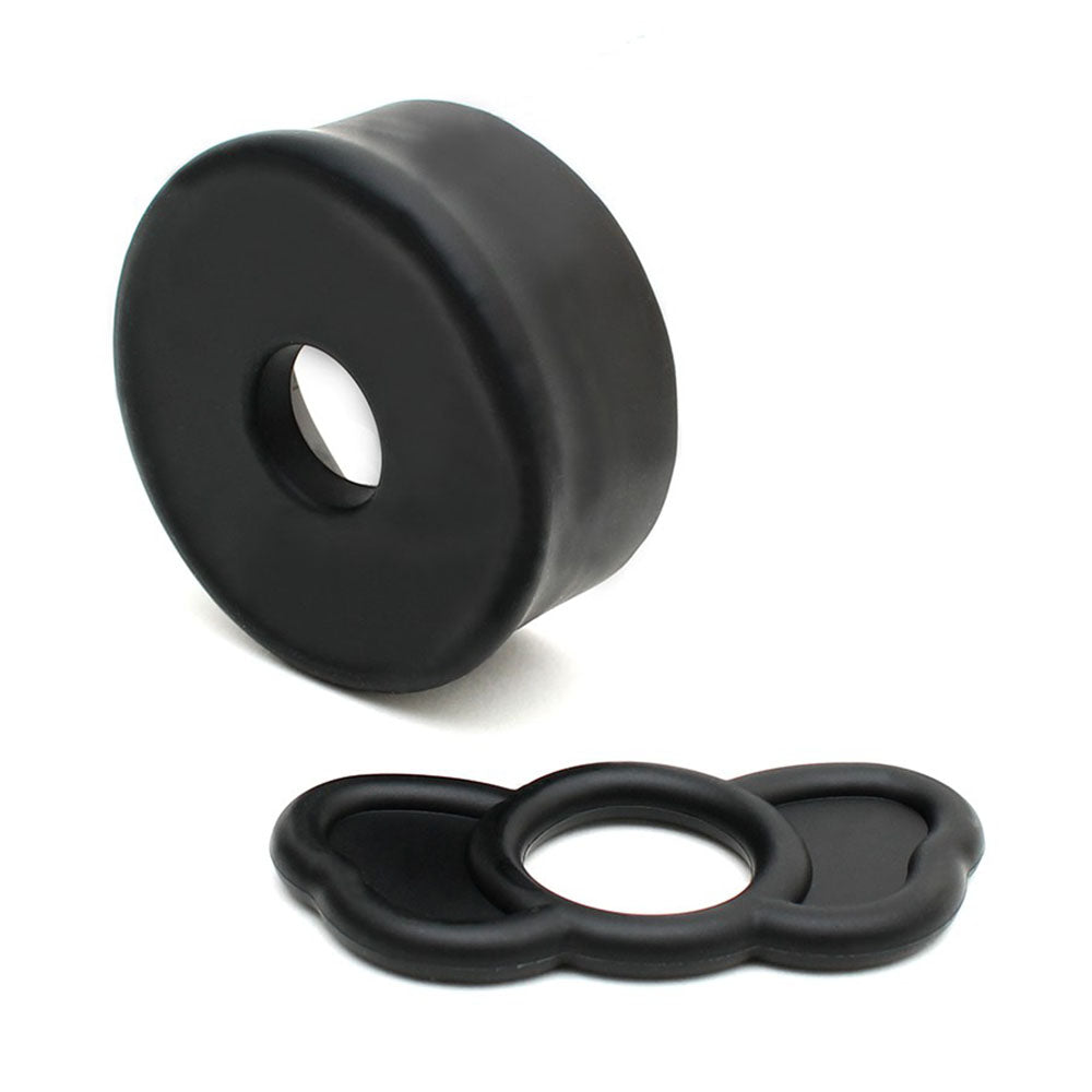 rimba ppump pp01 manual penis developer system, clear plastic cylinder with black pump
