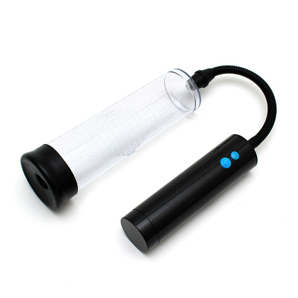 rimba ppump pp02 electronic penis enlargement system device with clear cylinder.