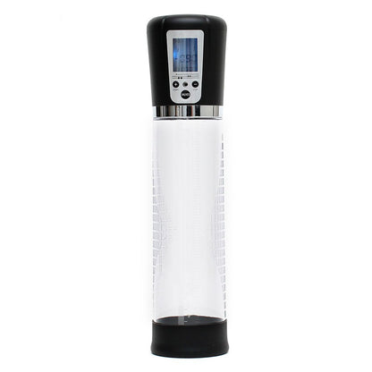 rimba ppump pp04 electronic penis enlargement device, clear cylinder with digital display, for development