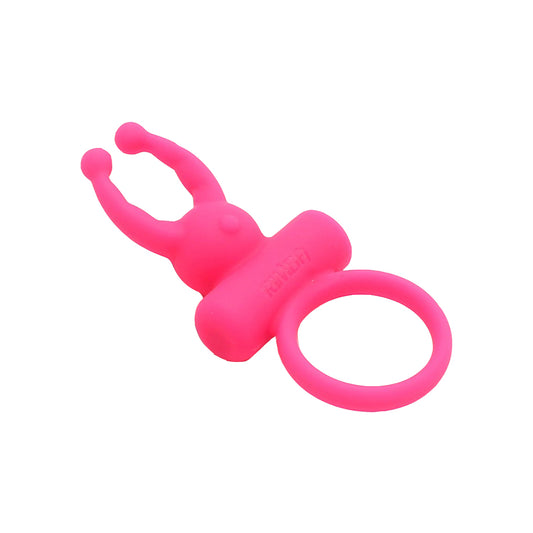rimba rome vibrating beetle love ring for enhanced pleasure, close-up on textured silver finish.