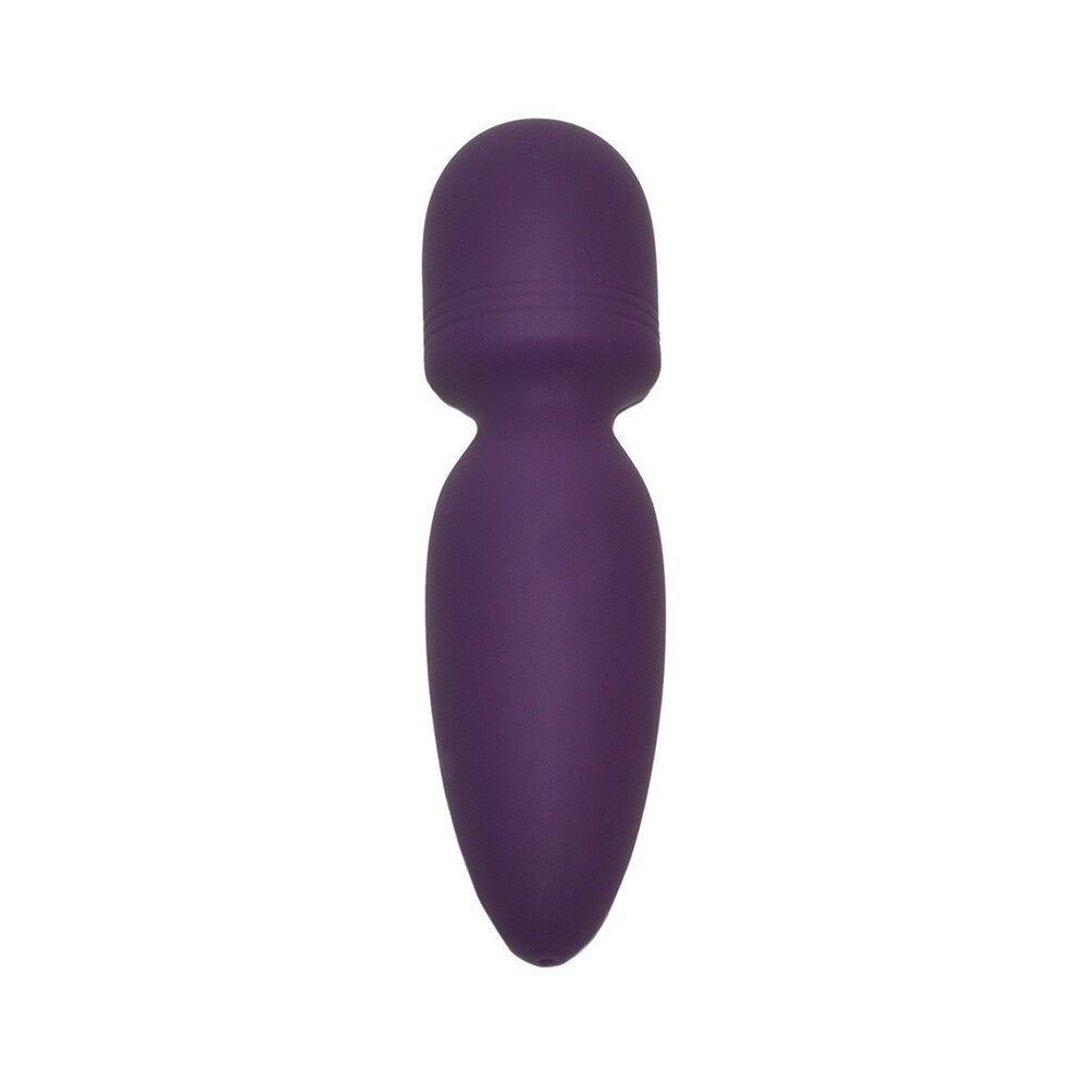 A petite, purple wand vibrator from rimba, perfect for targeted massage and pleasure.
