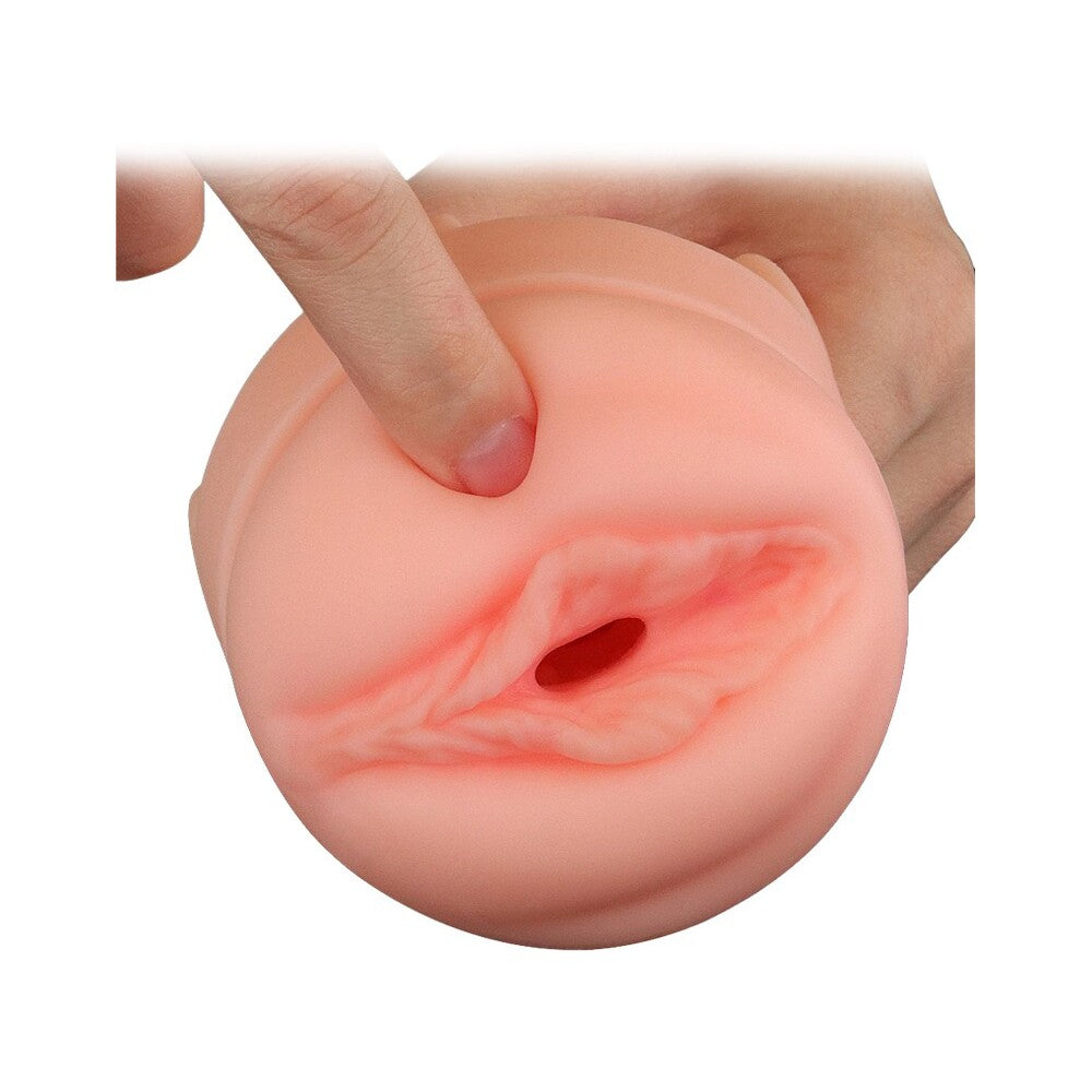 Blonde ale-coloured love toy pleasure brew virgina masturbator, designed for intimate male pleasure.