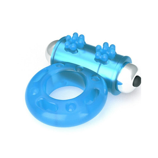 Lovetoy glow in the dark cock ring, designed for intimate play and enhancing erections.