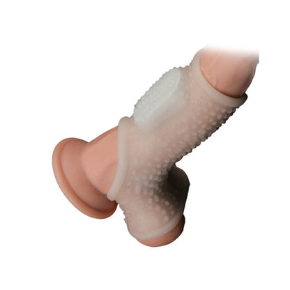 Lovetoy drip knights ring: a vibrating penis sleeve for enhanced pleasure, ribbed for sensation.