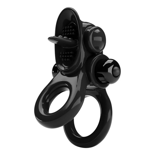 pretty love passionate ring: vibrating cockring, flexible material, for enhanced sexual pleasure