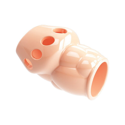 Pretty Love Oscar flesh pink penis sleeve, textured for enhanced sensation and pleasure