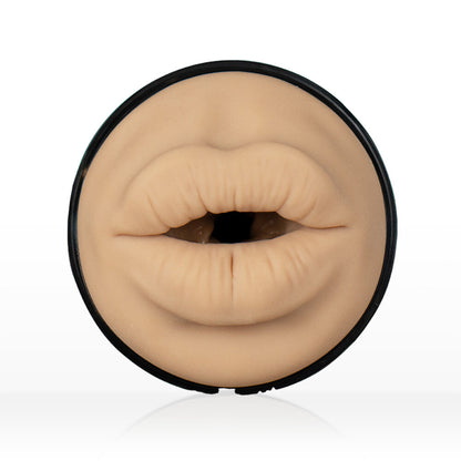 kiiroo victoria june feelstar masturbator, flesh-toned textured pleasure sleeve for solo male play