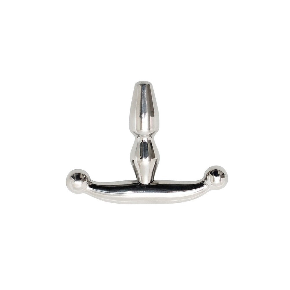 rimba small urethral plug for bondage play, stainless steel with a smooth finish