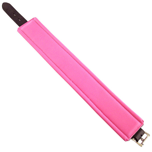 Rouge Garments black and pink padded dog collar, stylish and comfortable for your pooch.