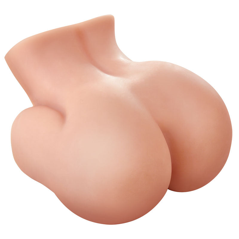 Realistic flesh-coloured bubble butt masturbator from pipedream extreme toyz, designed for male pleasure.
