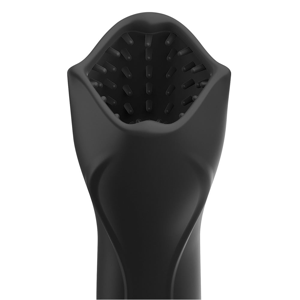 Pipedream extreme vibrating roto teazer: a textured, flesh-toned masturbator for thrilling sensations.