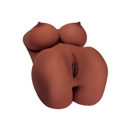 pipedream ez bang torso: realistic flesh-toned male masturbator for solo pleasure, lifelike details.