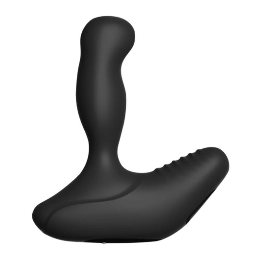Black Nexus Revo 2 prostate massager showing its ergonomic shape and smooth finish
