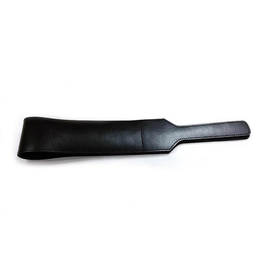 rouge folded paddle, showing the open weave construction and quality finish, for batting practice.