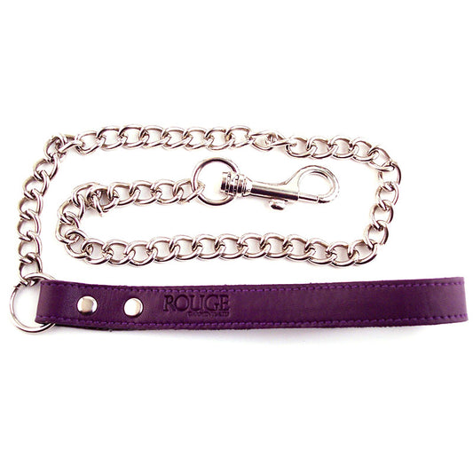 Rouge Garments purple restraint lead, possibly for playful activities, made from sturdy material