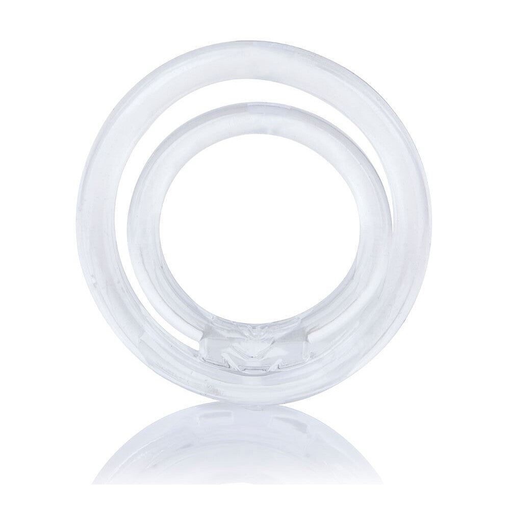 Screaming O RingO 2 cock and ball ring, dual pleasure enhancer in red silicone.